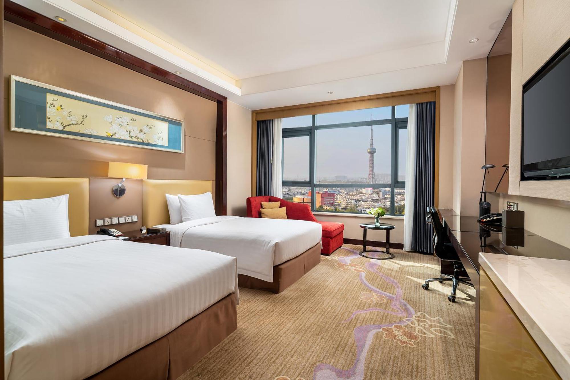 Wanda Realm Taizhou Hotel Taizhou  Екстериор снимка